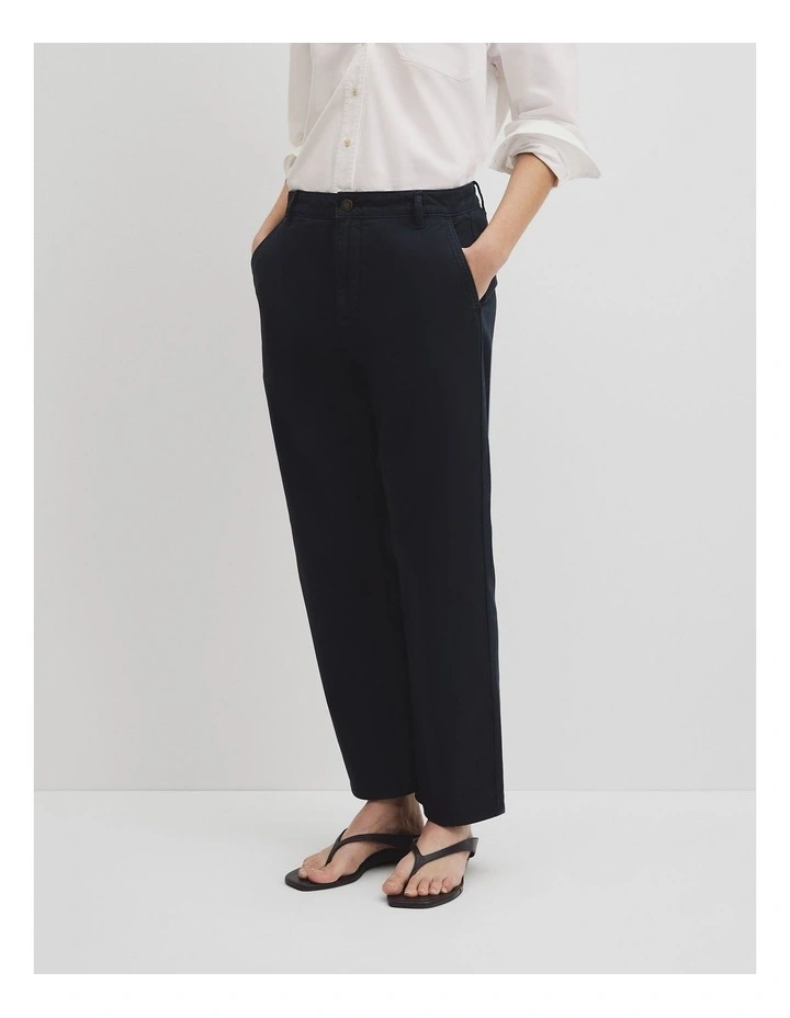 Classic Slim Chino in Navy image 4