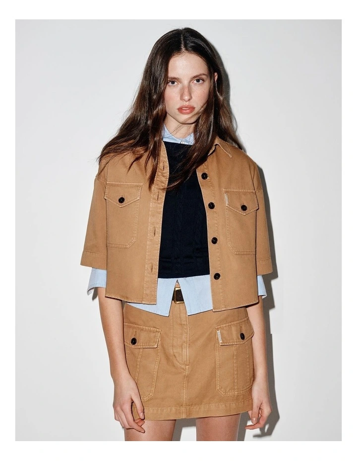 Workwear Shirt in Saddle image 6