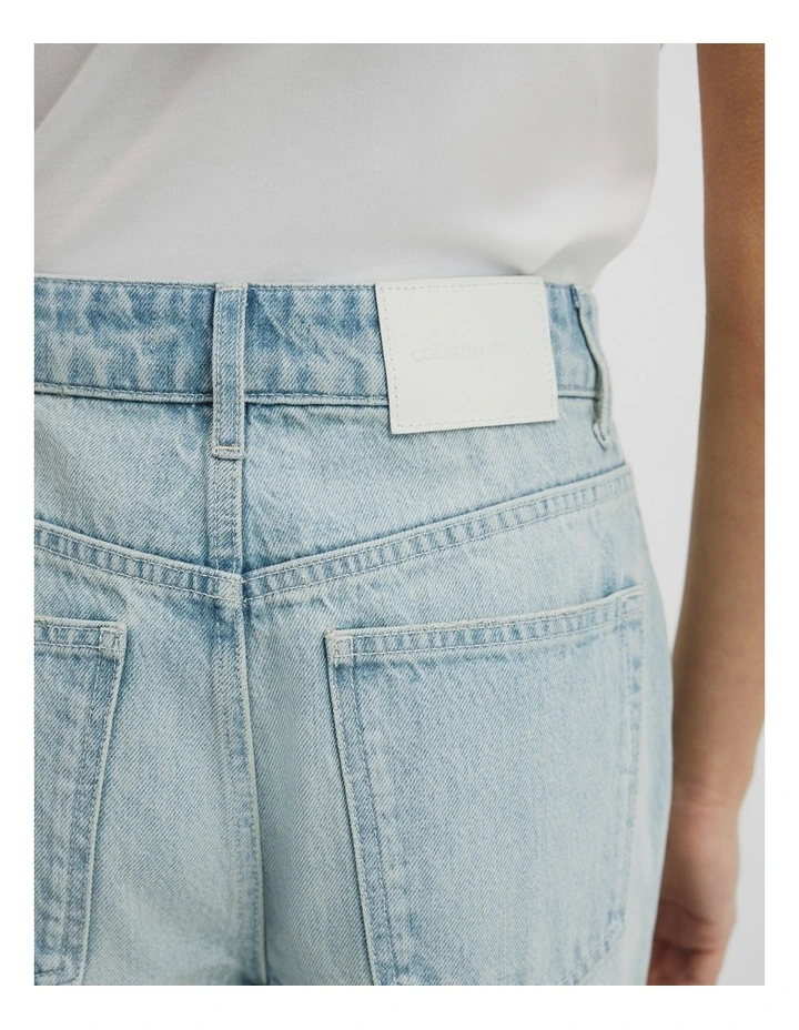 Boyfriend Jean in Faded Stone Wash image 3