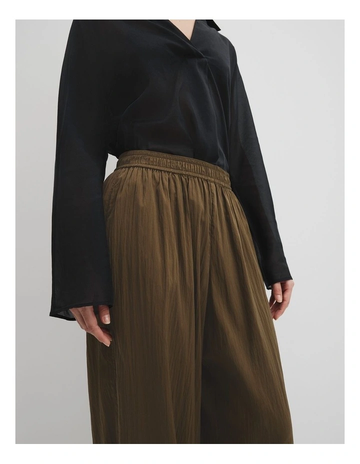 Balloon Pant in Deep Khaki image 3