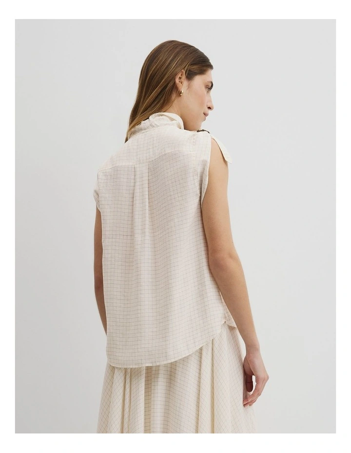Soft Utility Tank in Antique White image 5