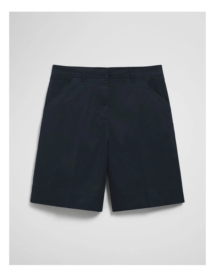 Australian Cotton Essential Twill Short in Navy image 2