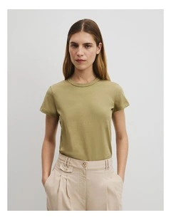 Australian Cotton Baby T-shirt in Pistachio