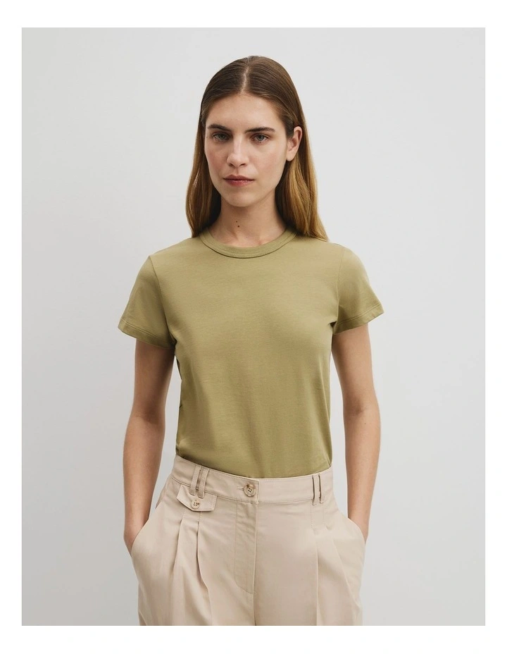 Australian Cotton Baby T-shirt in Pistachio image 1