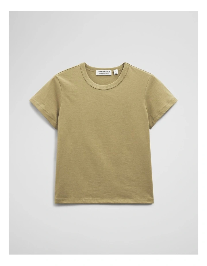 Australian Cotton Baby T-shirt in Pistachio image 2