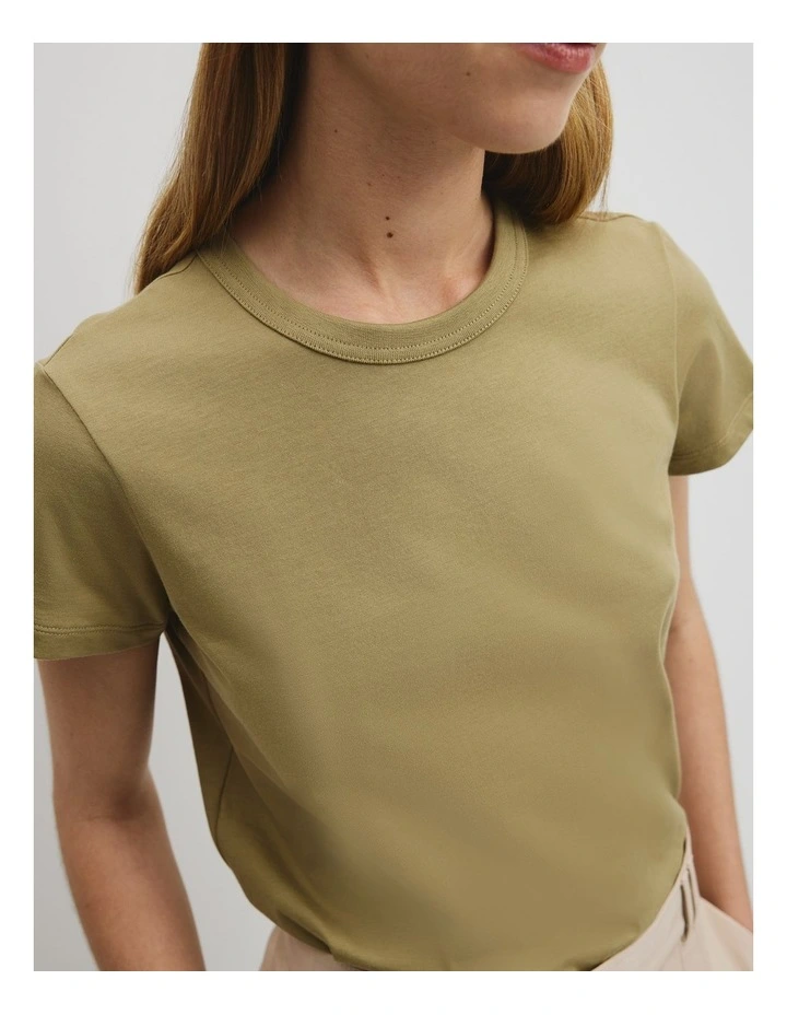 Australian Cotton Baby T-shirt in Pistachio image 3