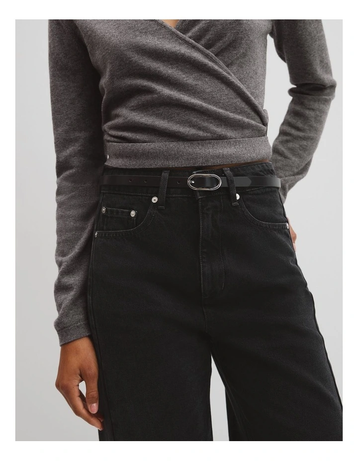 Zuri Belt in Silver image 2