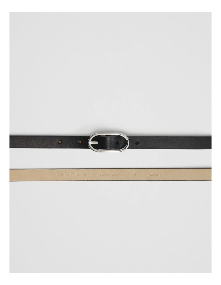 Zuri Belt in Silver image 3