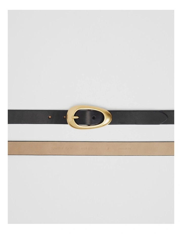 Samantha Belt in Black image 3