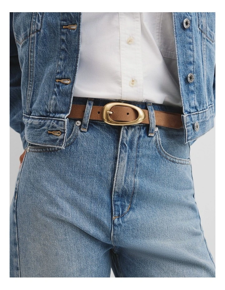 Samantha Belt in Camel image 2