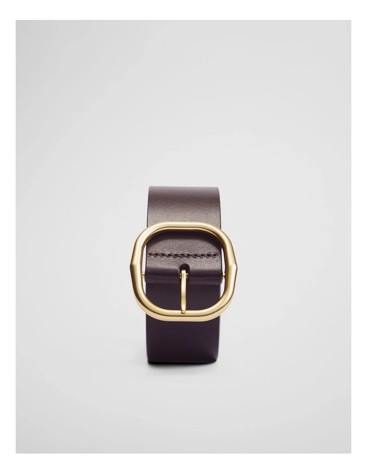 Naomi Belt in Espresso image 1