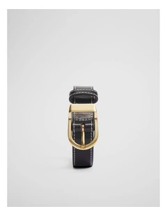 Layla Slim Belt in Black