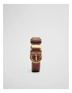 Layla Slim Belt in Tan