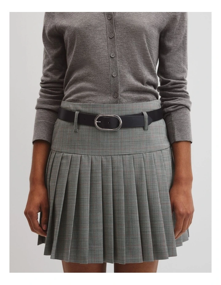 Zuri Mid Belt in Silver image 2