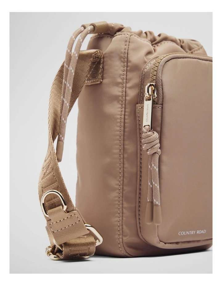 Soft Pouch Crossbody in Light Sand image 3