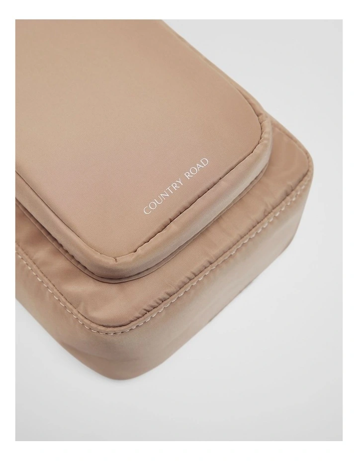 Soft Pouch Crossbody in Light Sand image 4