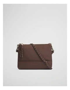 Cord Strap Crossbody in Mocha