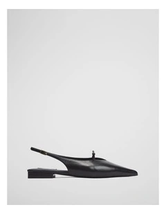Charlotte Flat in Black