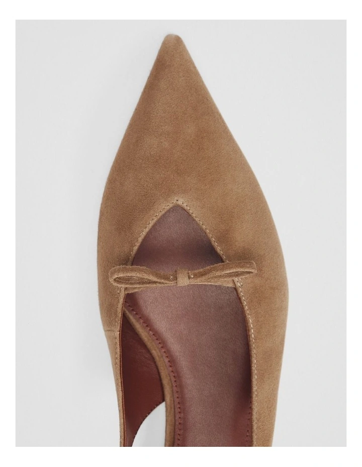 Charlotte Flat in Camel image 3