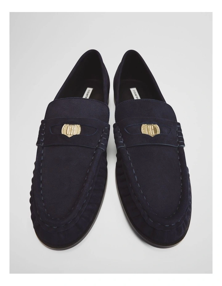 Romy Coin Loafer in Navy image 3