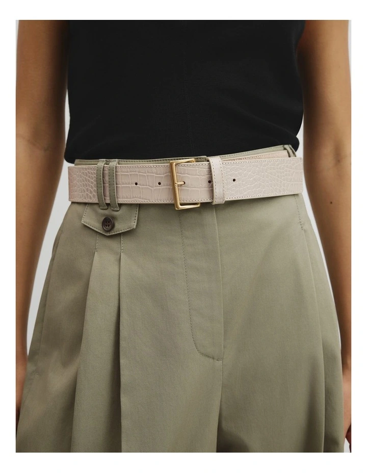 Norah Belt in Buff image 2