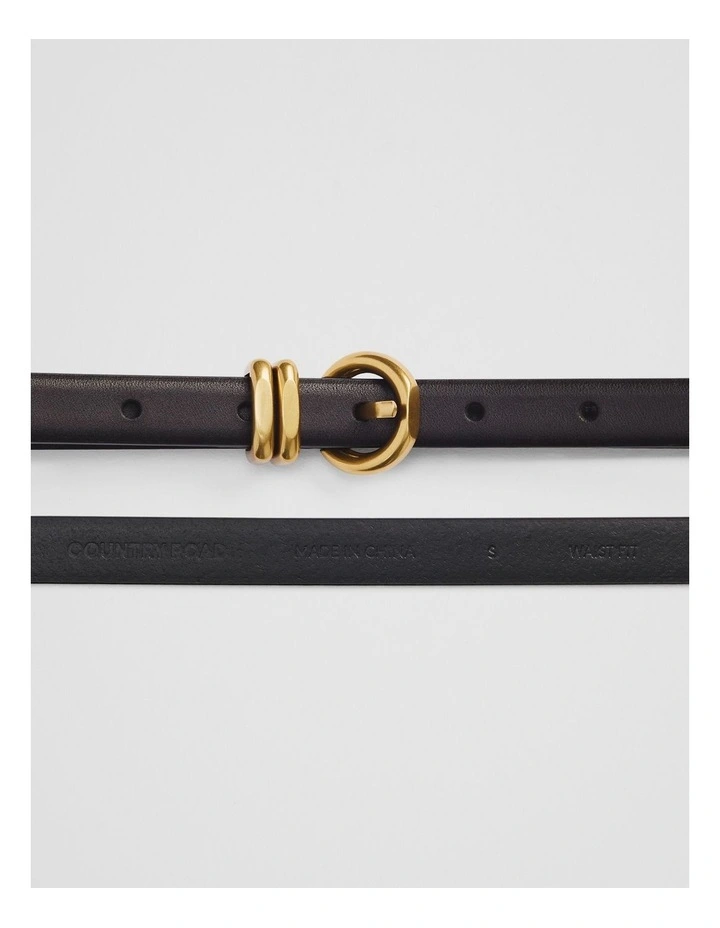 Estelle Belt in Black image 3