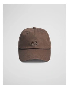 Cr Logo Cap in Mocha