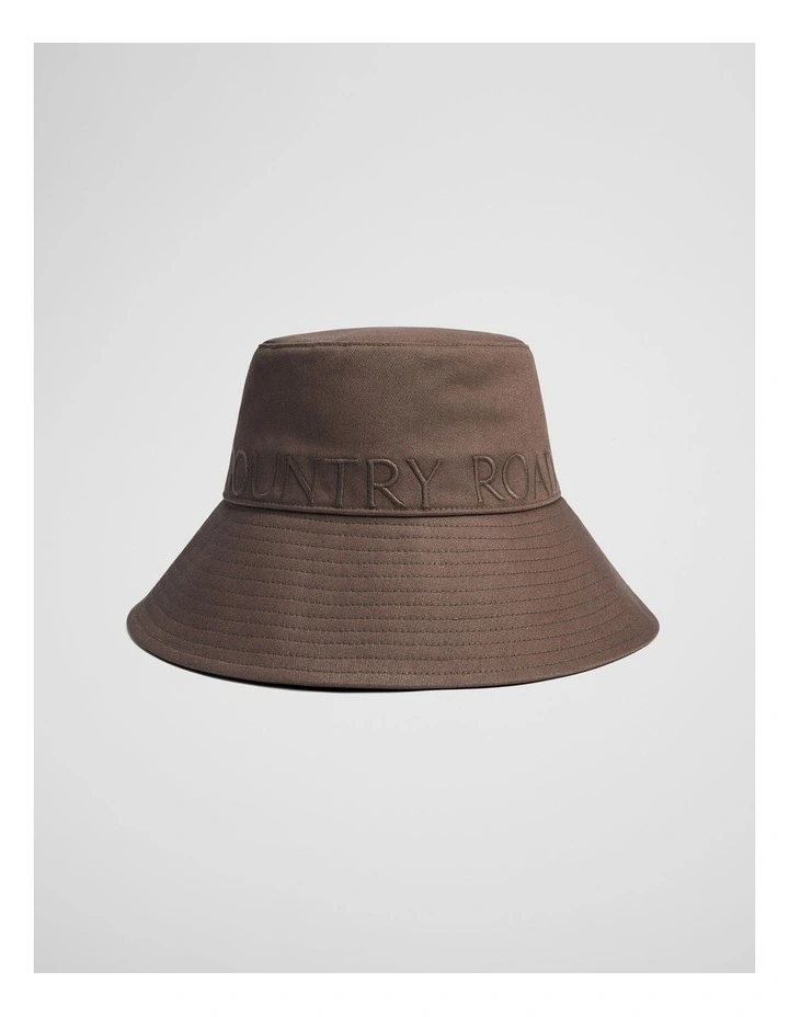 Cr Bucket Hat in Mocha image 1