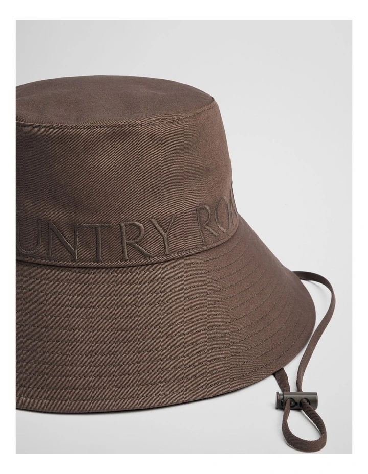 Cr Bucket Hat in Mocha image 3