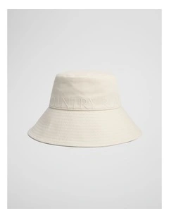 Cr Bucket Hat in Pebble