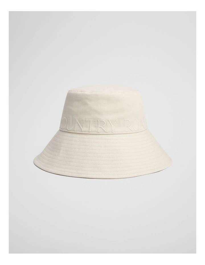 Cr Bucket Hat in Pebble image 1