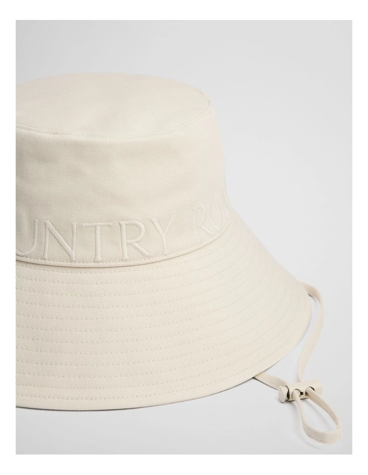 Cr Bucket Hat in Pebble image 3