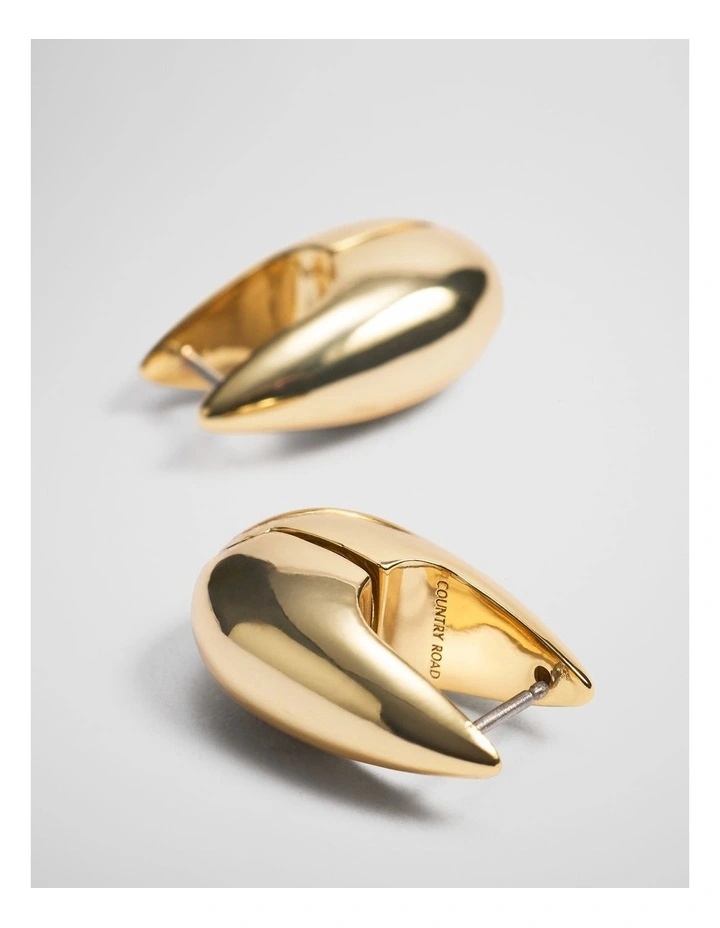 Quinn Earring in Gold image 3