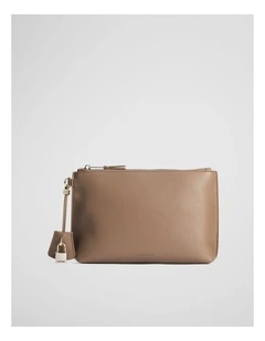 Country Road Lock Pouch in Buff