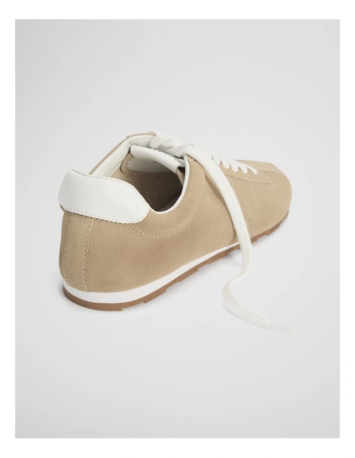 Darcy Sneaker in Buff image 3
