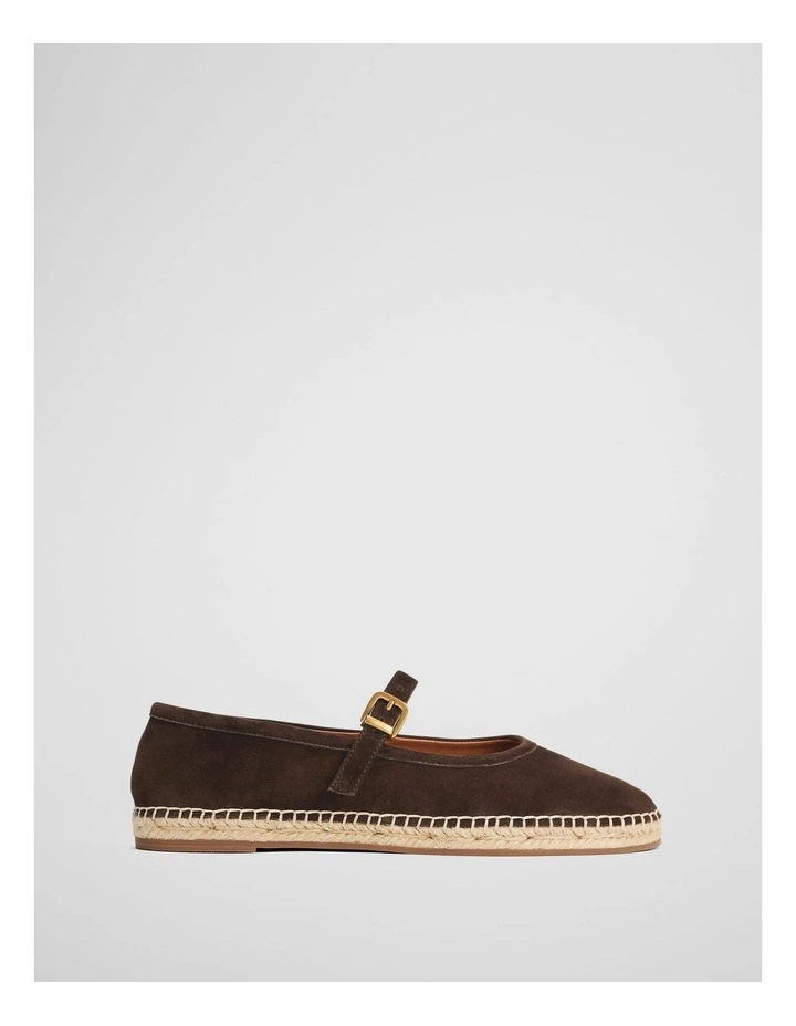 Marta Espadrille in Chocolate image 1