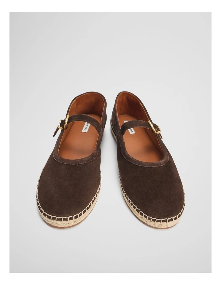 Marta Espadrille in Chocolate image 3