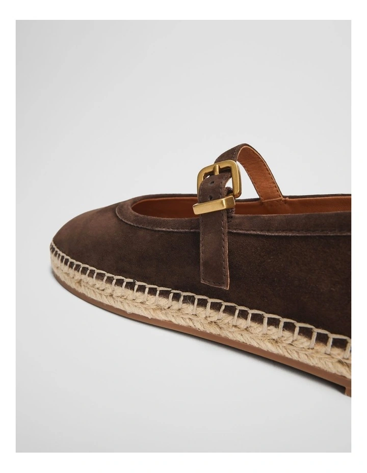 Marta Espadrille in Chocolate image 4
