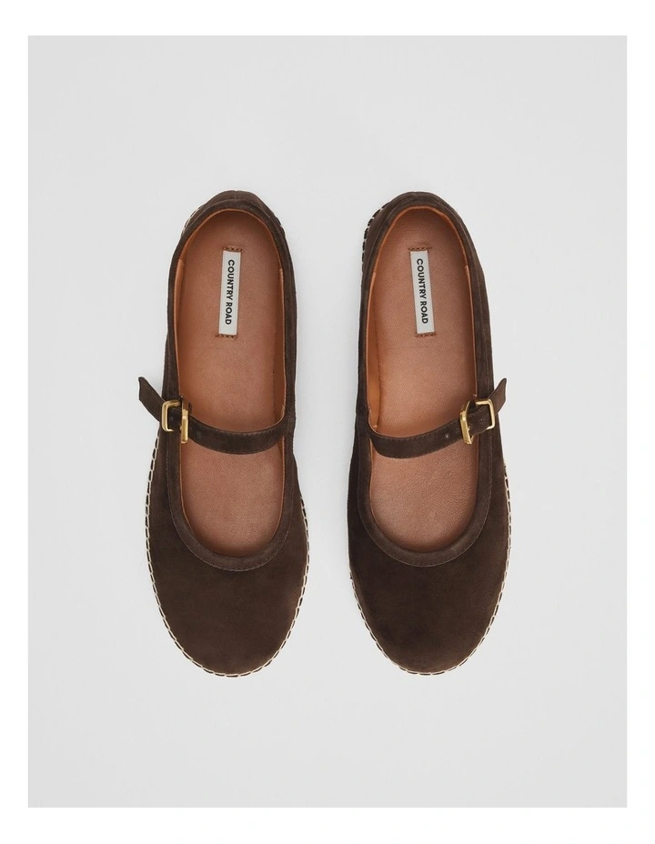 Marta Espadrille in Chocolate image 5