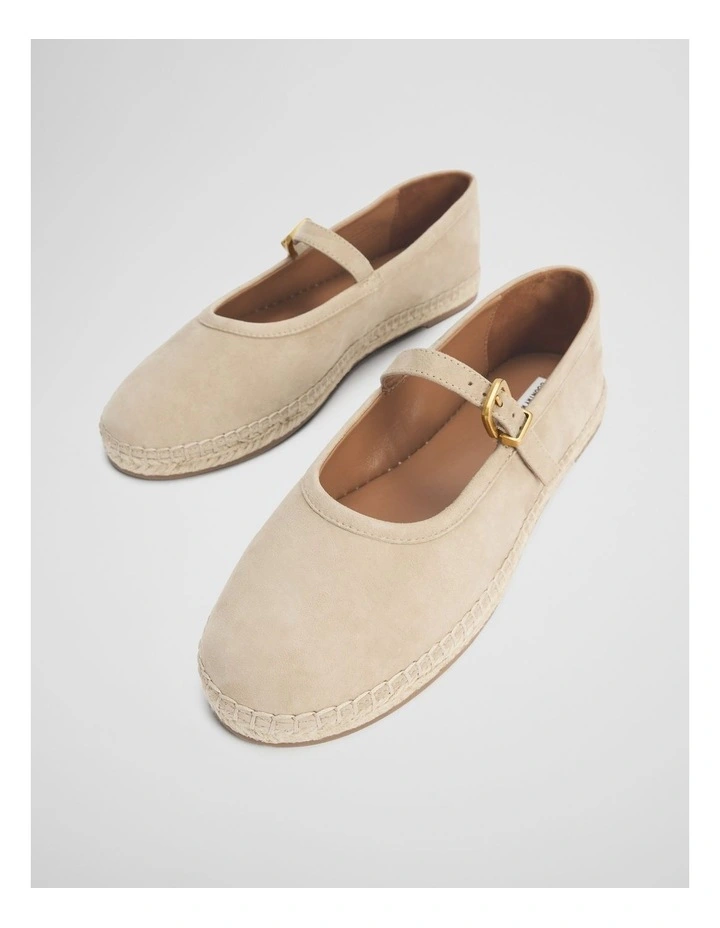 Marta Espadrille in Praline image 3