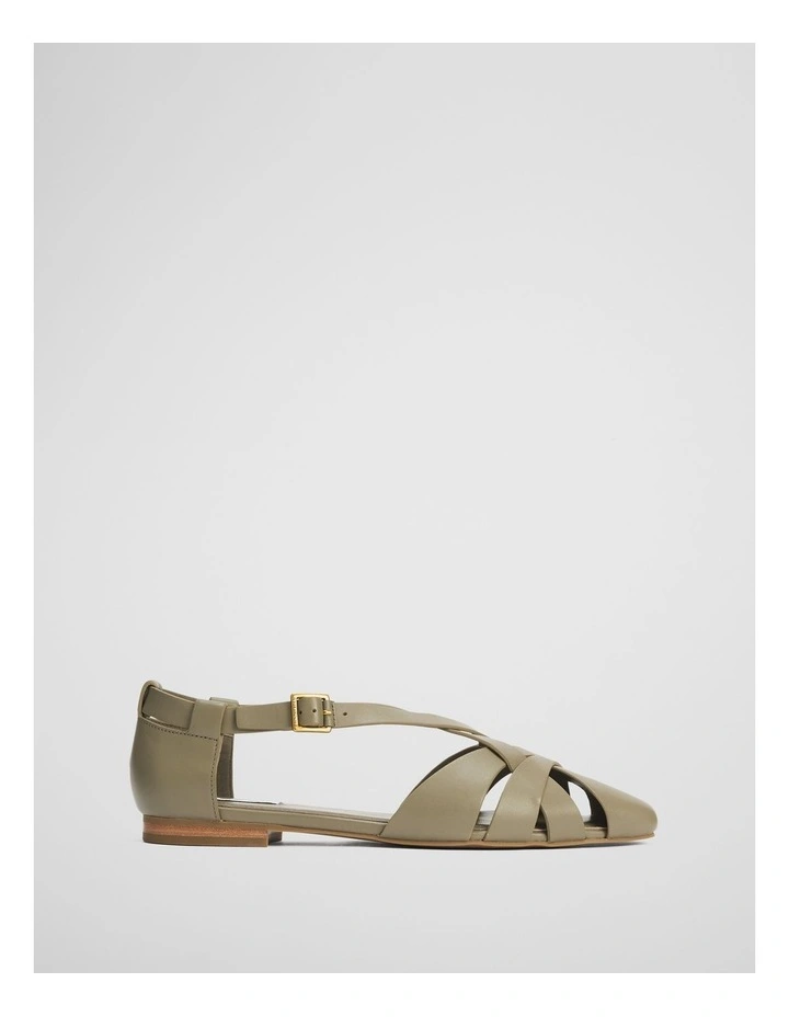 Mila Flat in Light Sage image 1