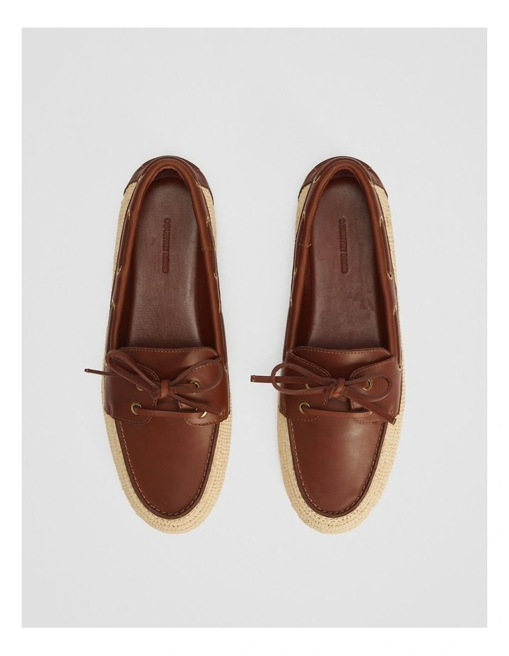 Grace Raffia Loafer in Natural image 5