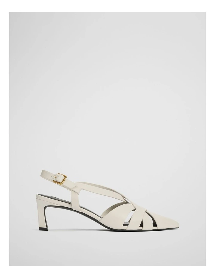 Mila Heel in Antique White image 1