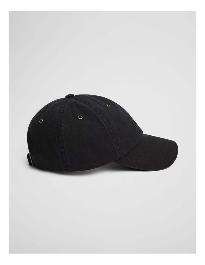 Workwear Cap in Black image 2