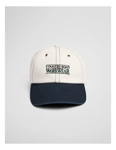 Workwear Cap in Ecru