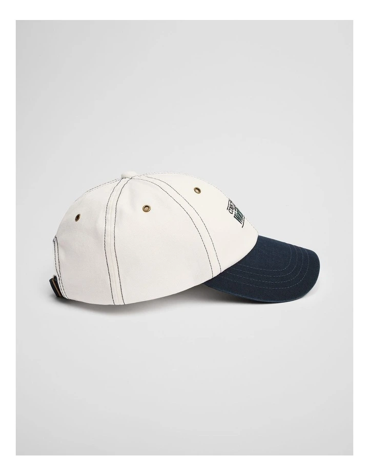 Workwear Cap in Ecru image 2