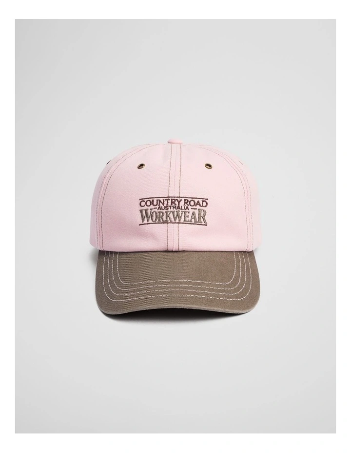 Workwear Cap in Blossom Pink image 1