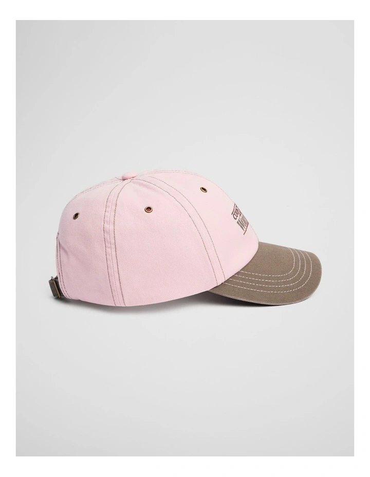 Workwear Cap in Blossom Pink image 3