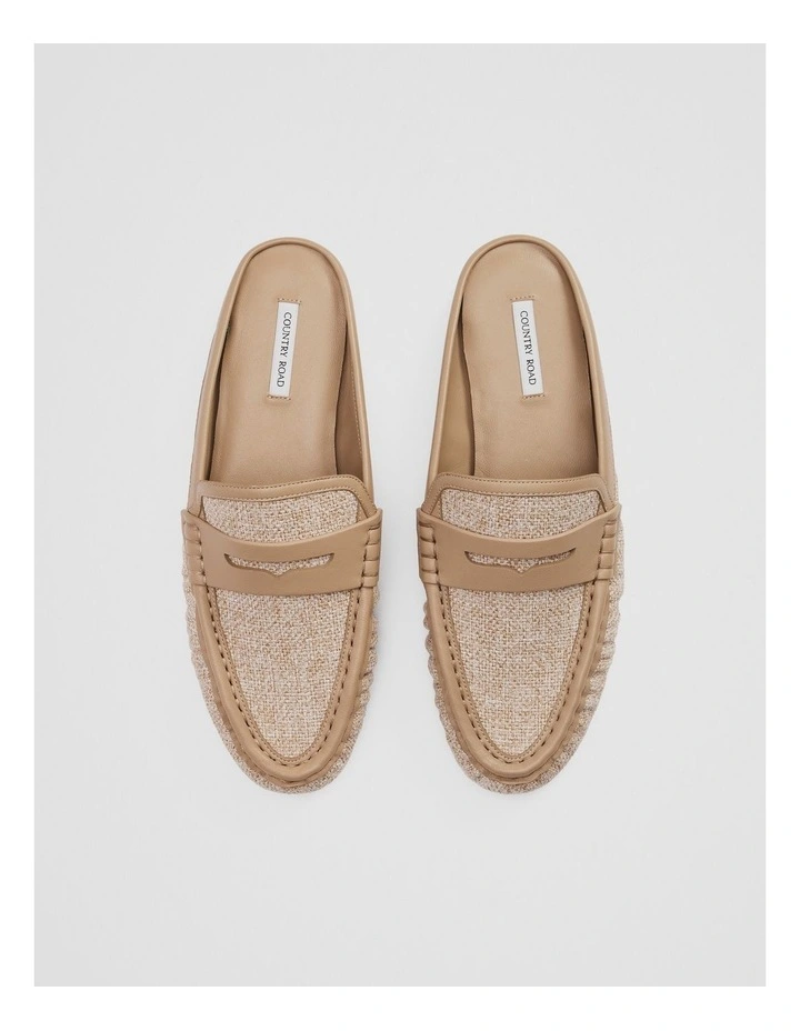 Romy Fabric Mule in Sand image 5