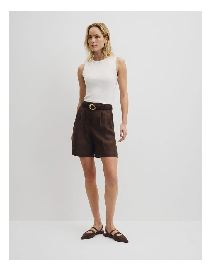 Eliza Flat in Chocolate image 2